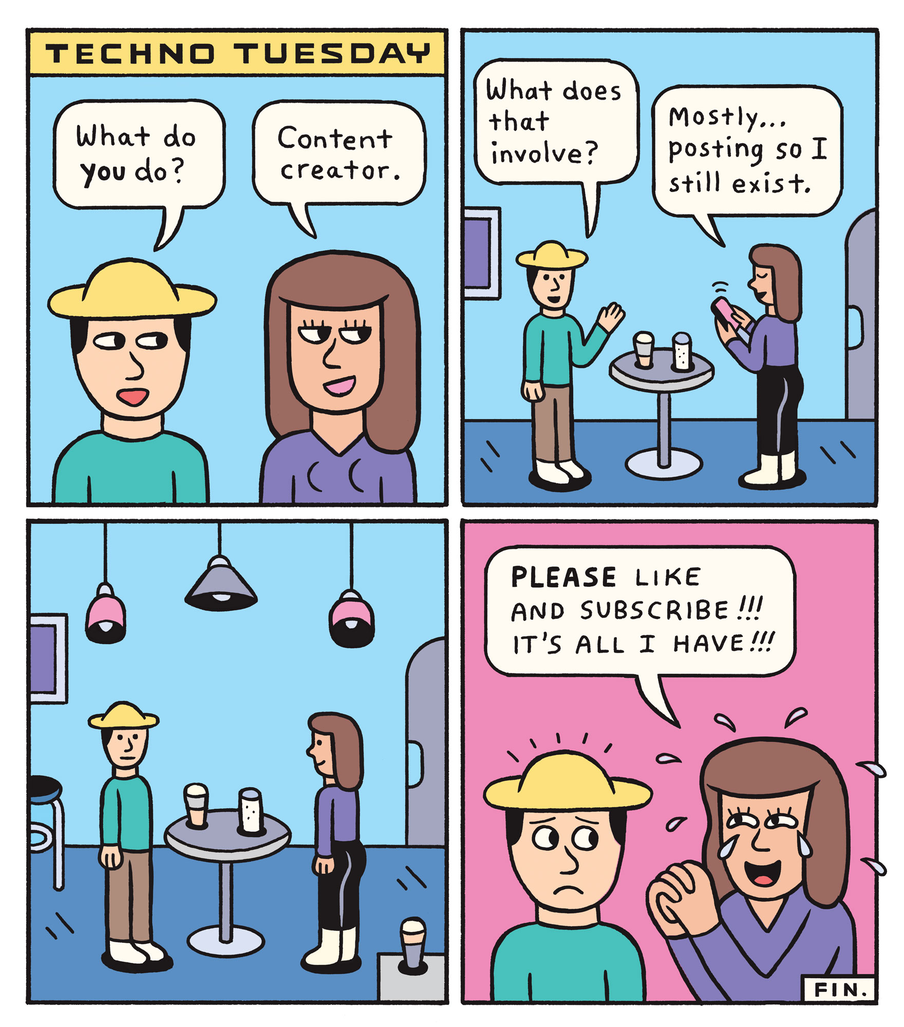 Techno Tuesday comic