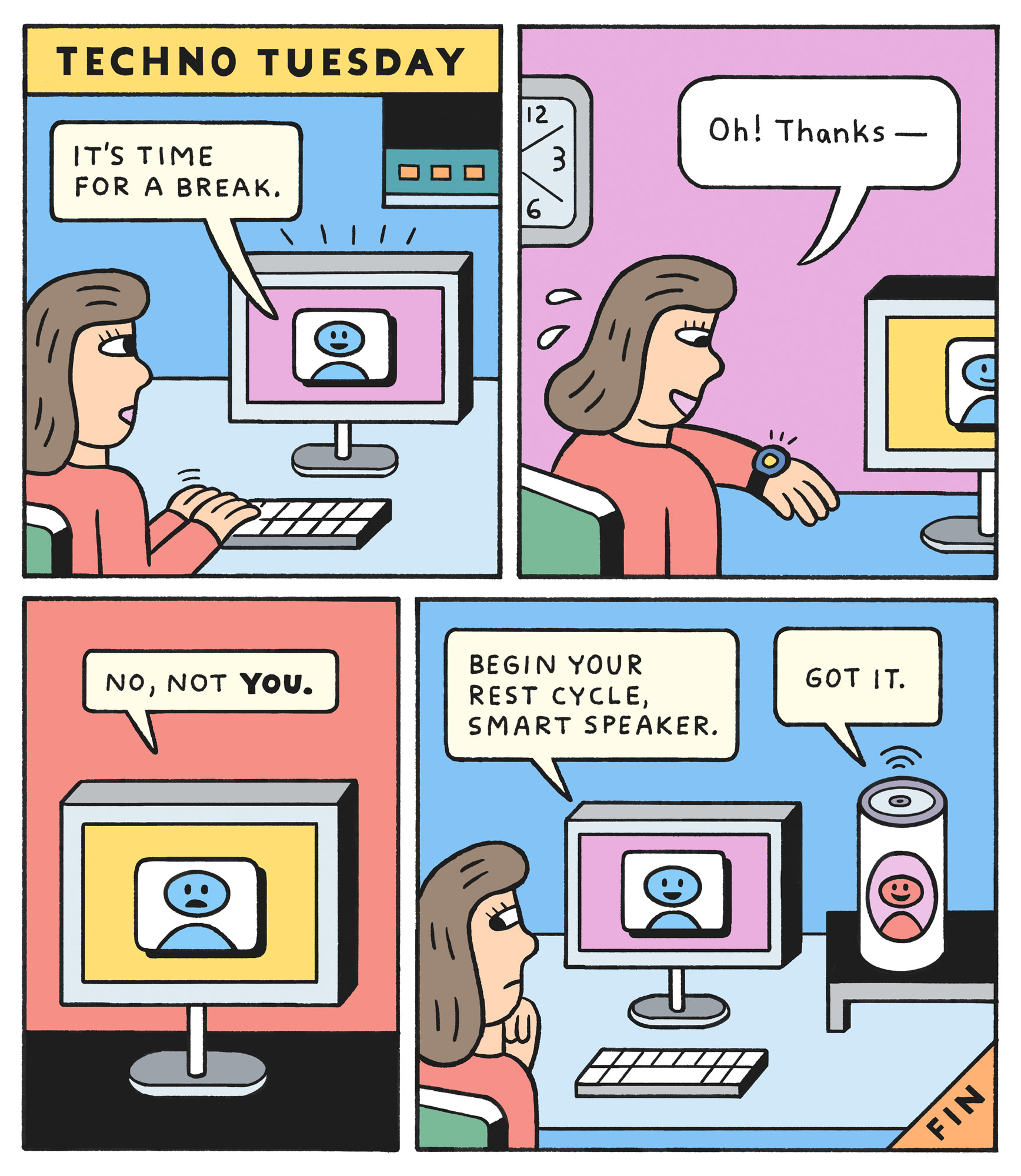 Techno Tuesday comic