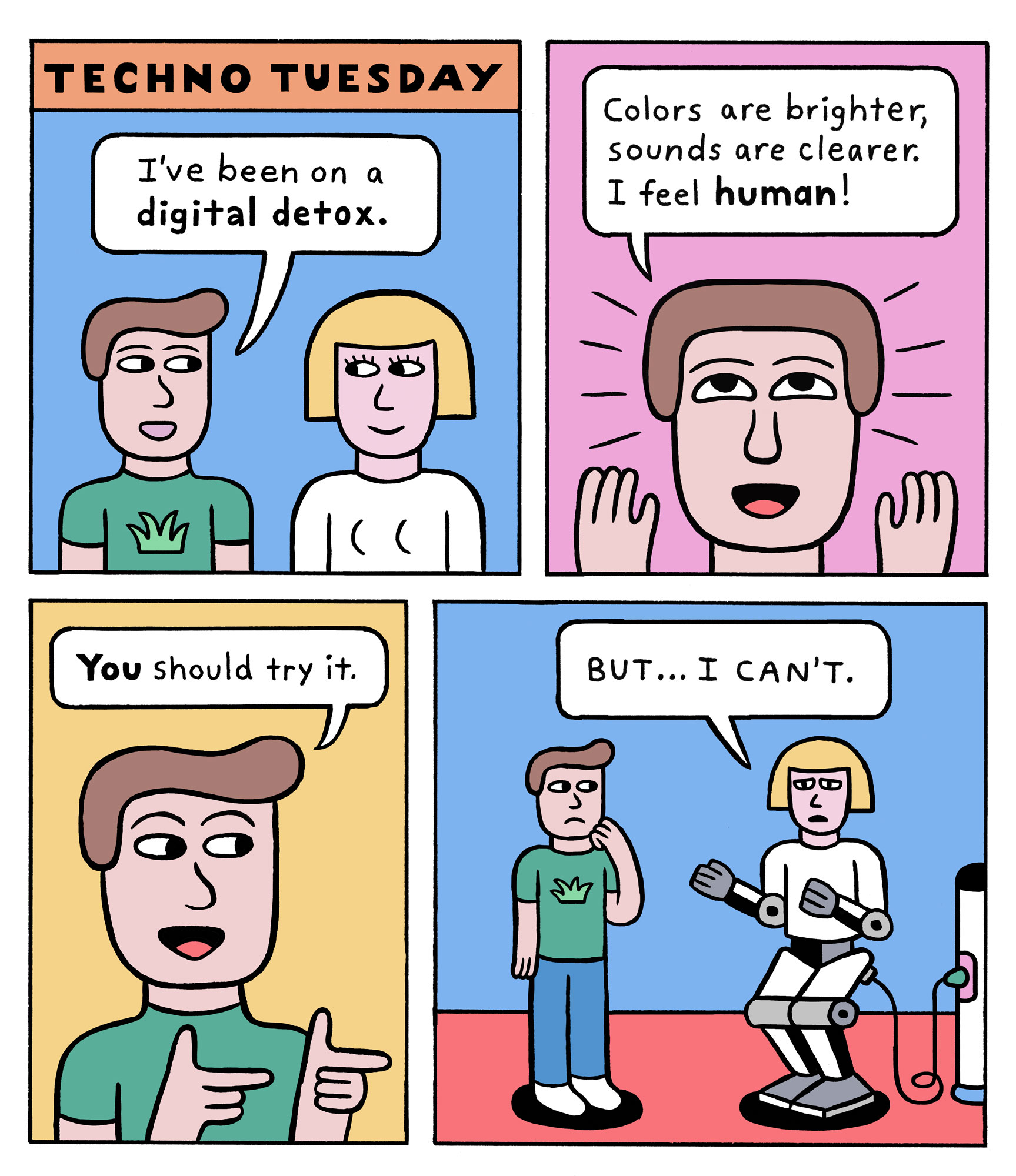 Techno Tuesday comic