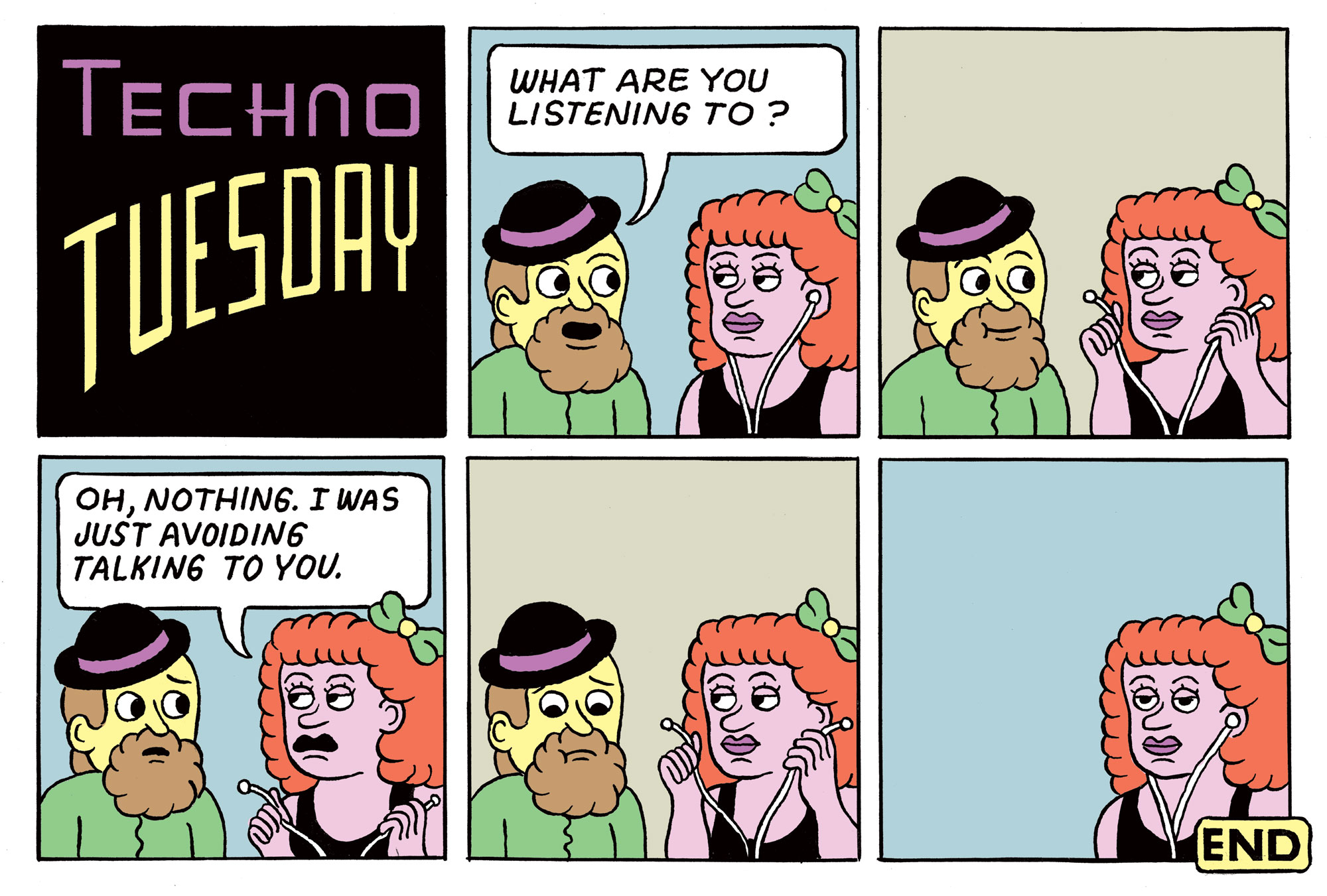 Techno Tuesday comic