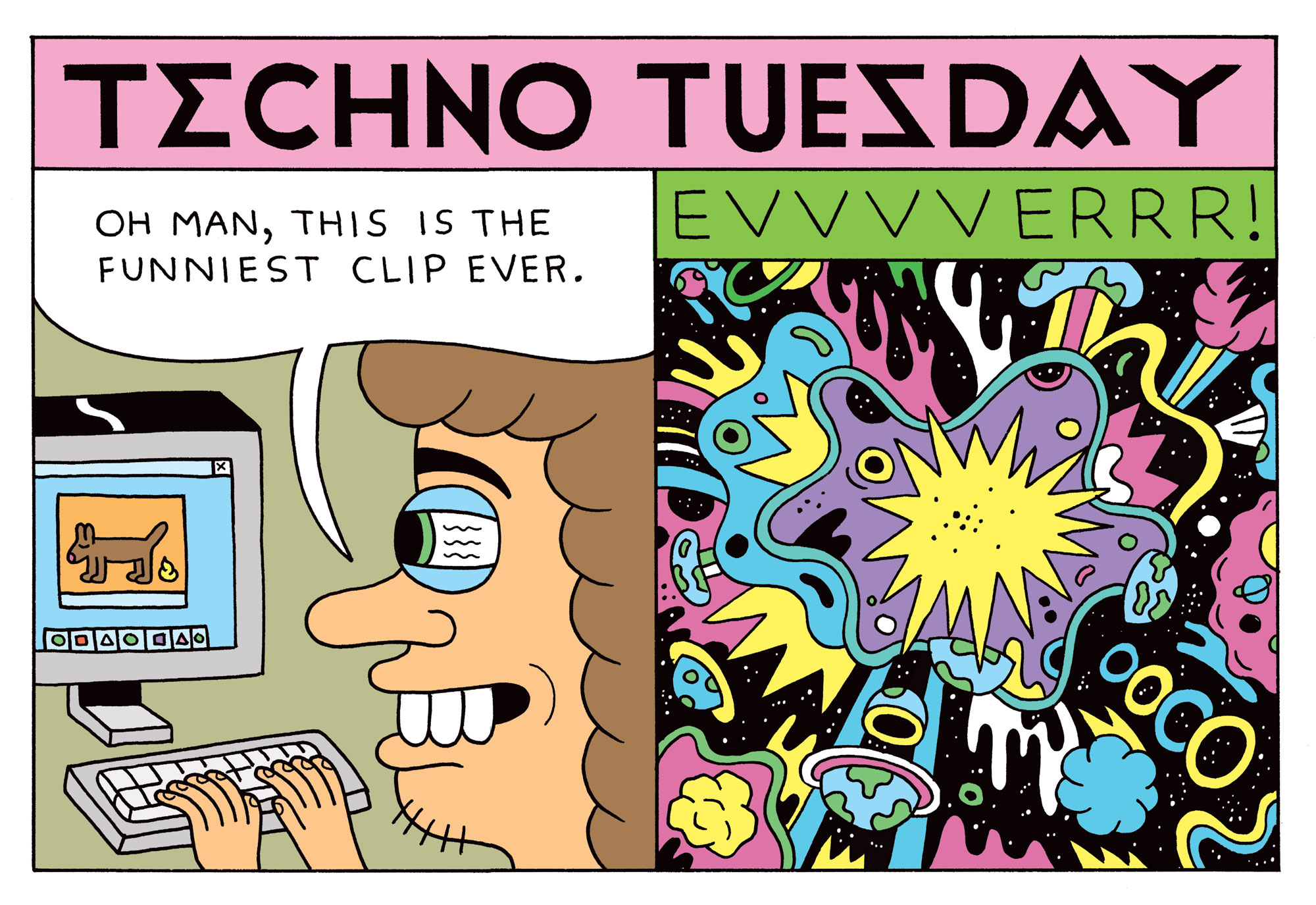 Techno Tuesday comic