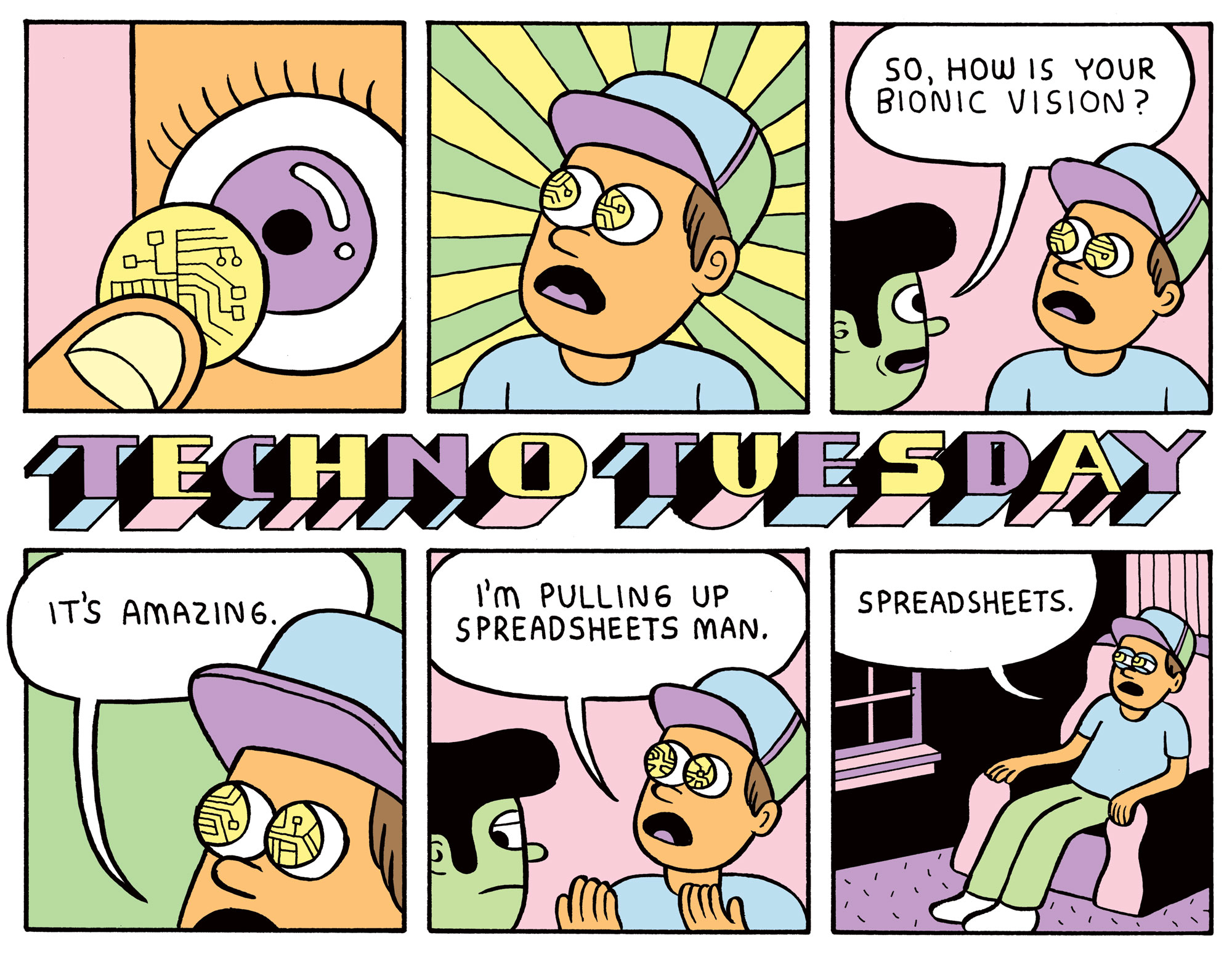 Techno Tuesday comic