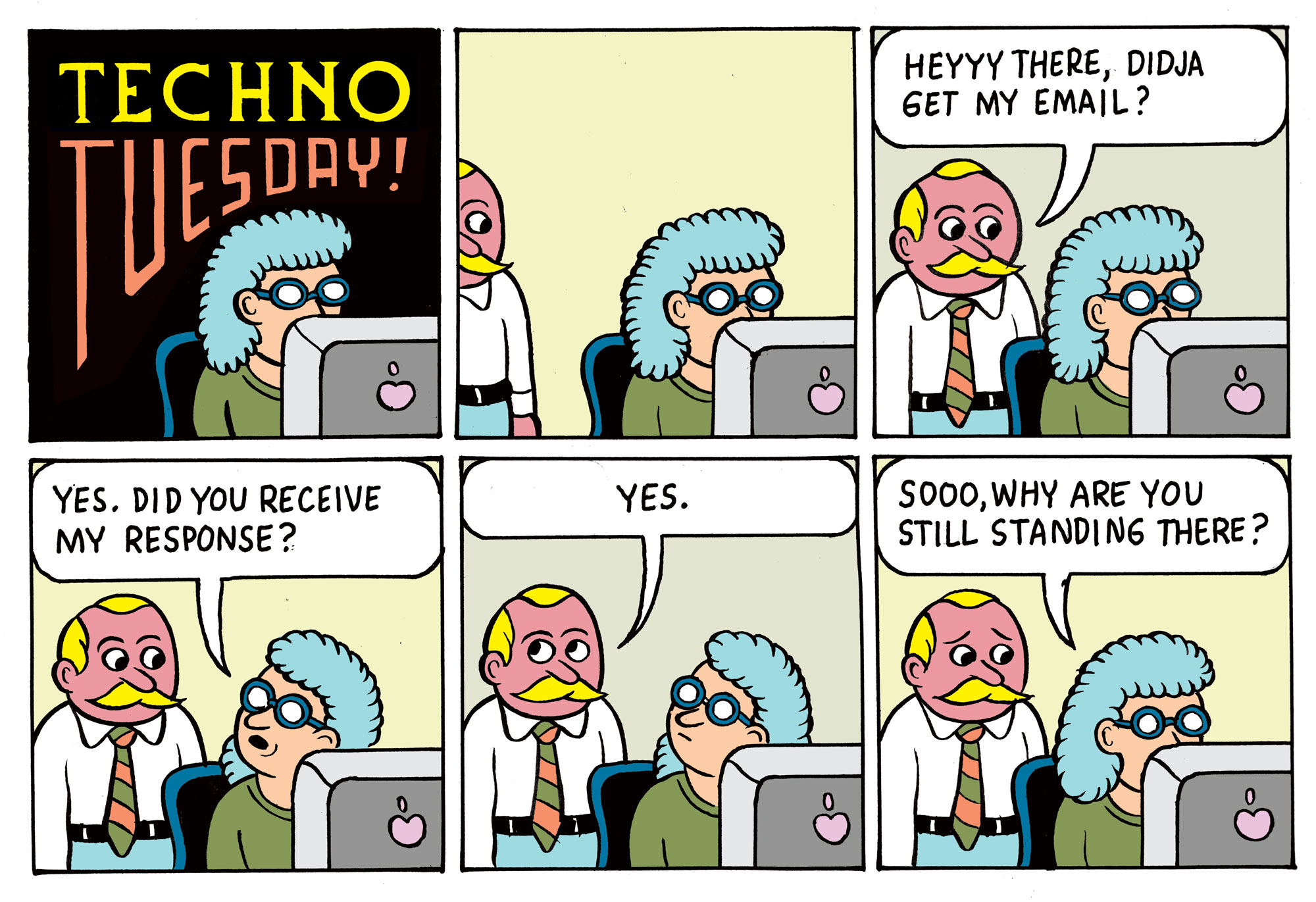 Techno Tuesday comic