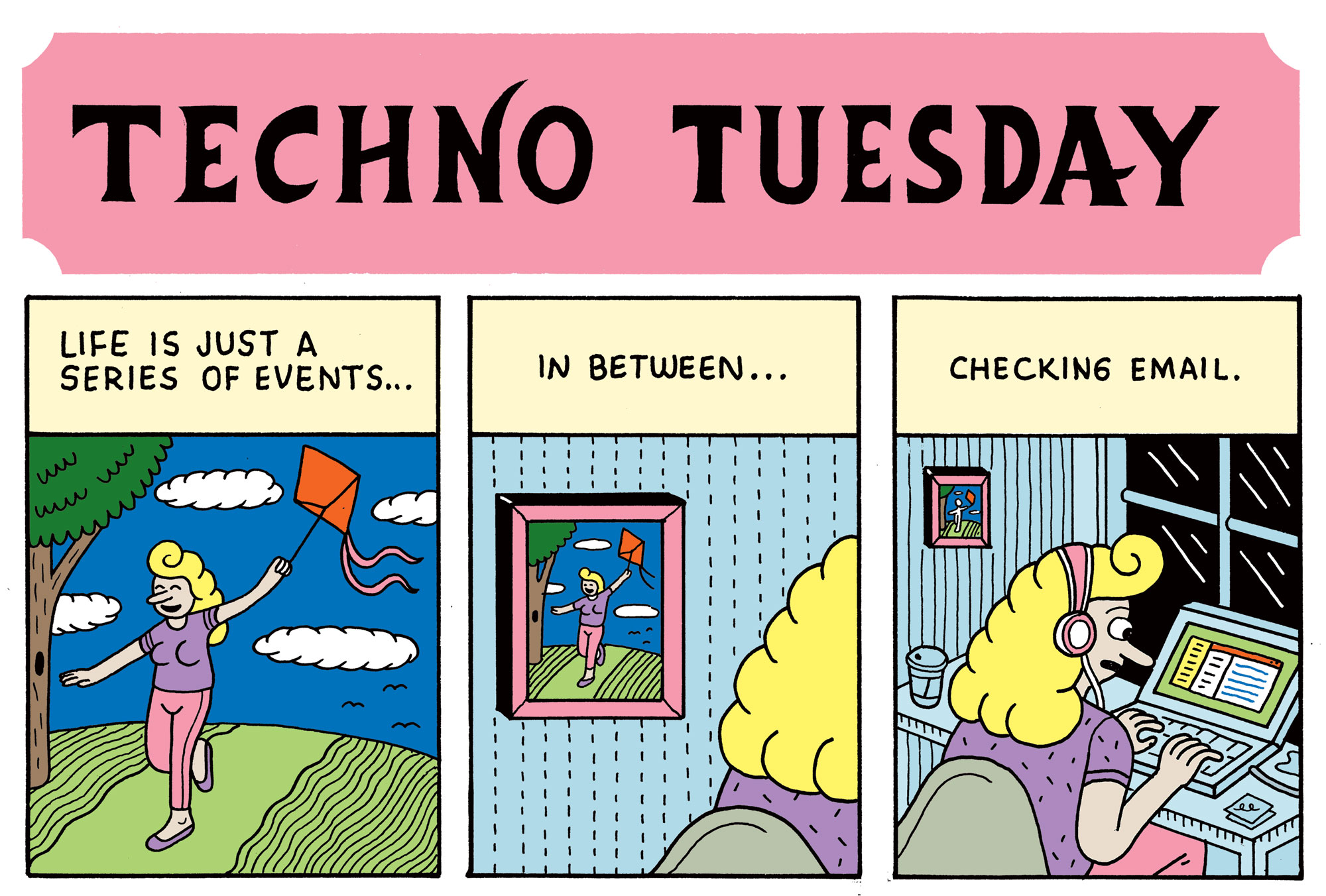 Techno Tuesday comic