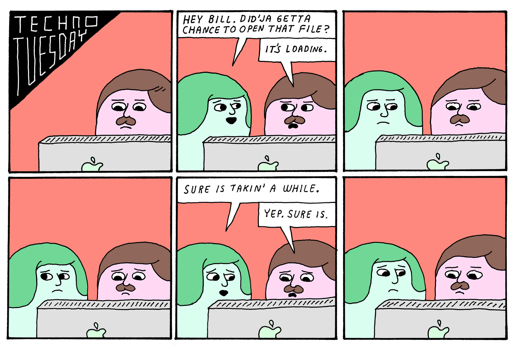 Techno Tuesday comic