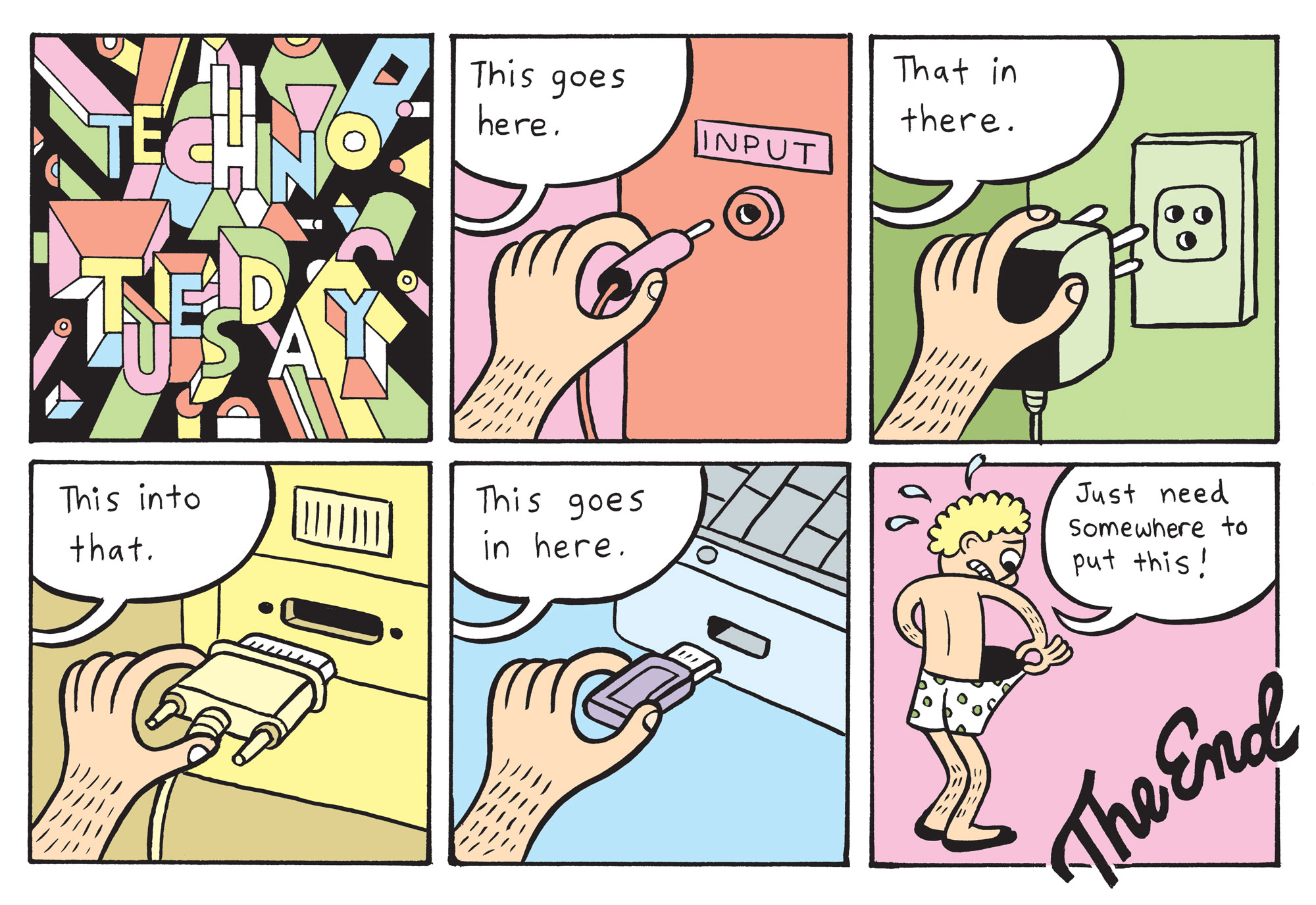 Techno Tuesday comic