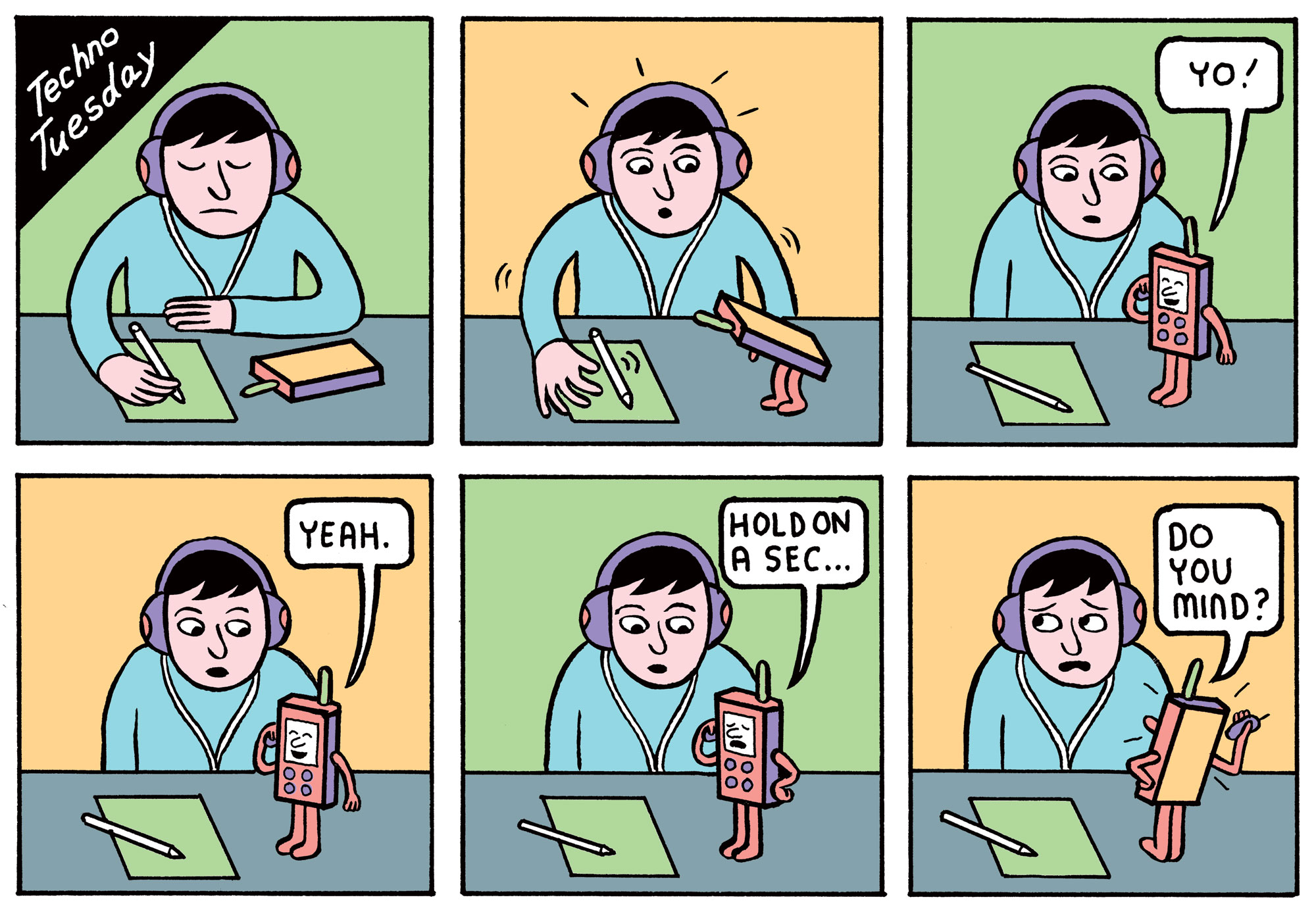 Techno Tuesday comic