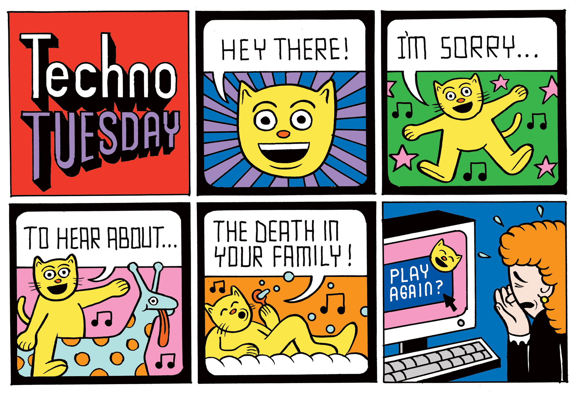 Techno Tuesday comic