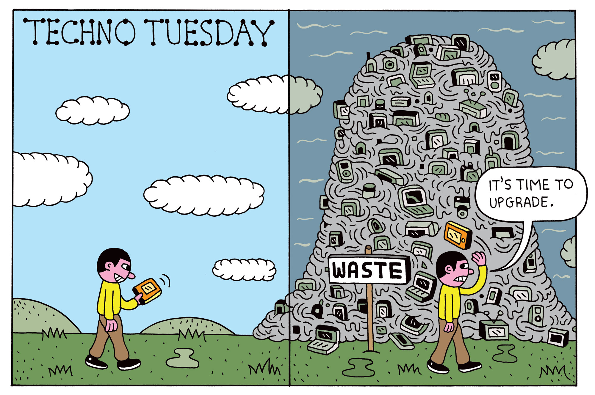 Techno Tuesday comic