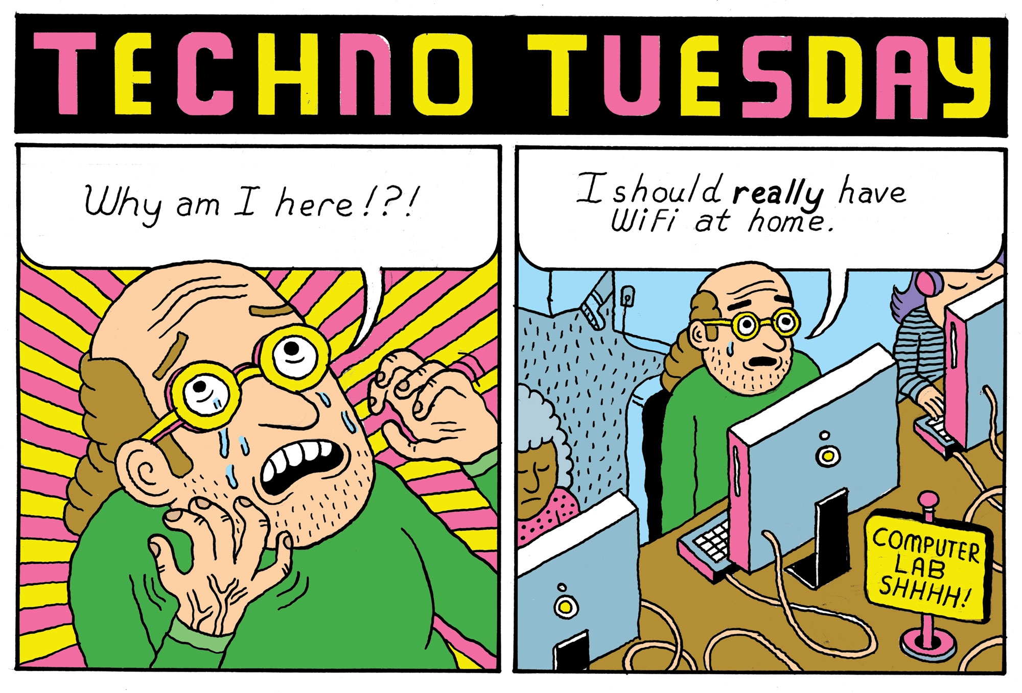 Techno Tuesday comic