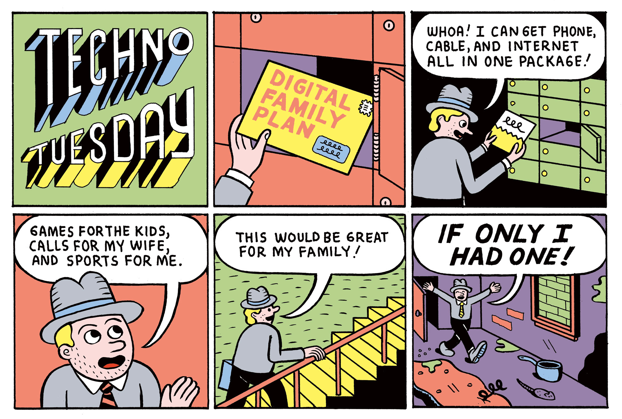 Techno Tuesday comic